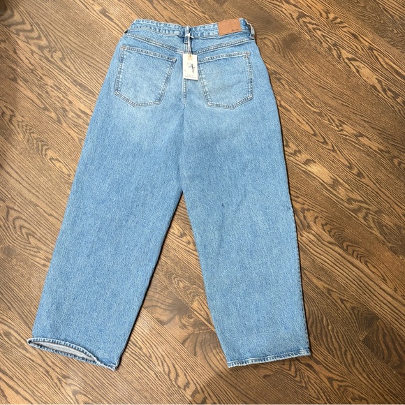 Madewell Light Blue Flare & Wide Leg Jeans - Picture 5 of 10